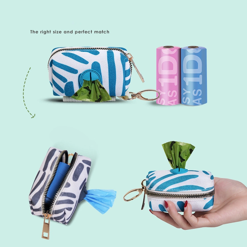 Dog Poop Bag Pet Supplies Pet Poop Garbage Bag Garbage Dispenser 20 Macrons Customized Unscented and Scented 10PCS a Roll Waste Bags