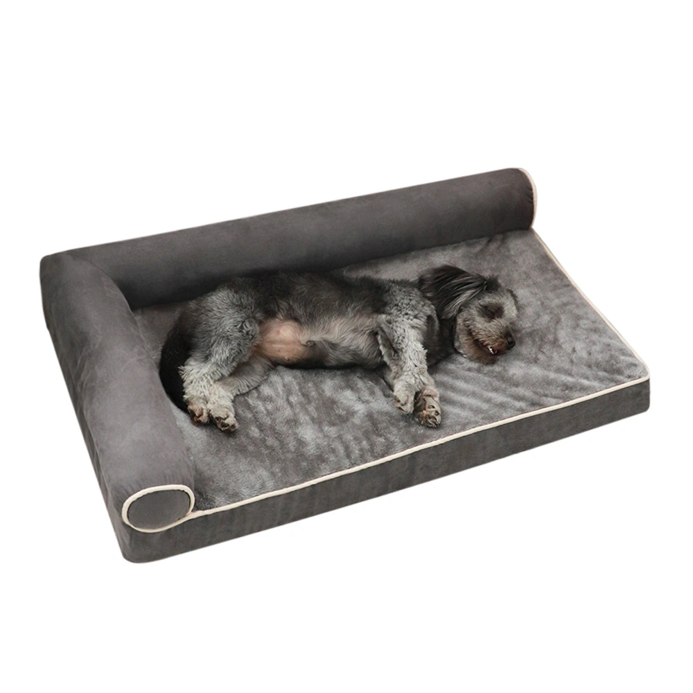 The New Sponge Pet Sofa Dog Nest Cat Nest Can Take Apart and Wash Pet Nest Four Seasons Plush Dog Cat Nest Pet Soft Bed